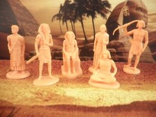 Soldatini Egiziani Atlantic 1/32 Faraone Antico Egitto Vintage /!/