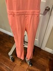 MSGM Coral Pink V-Neck Sleeveless Crisscross Jumpsuit, Size 10 (US), 44 (IT) — photo 3