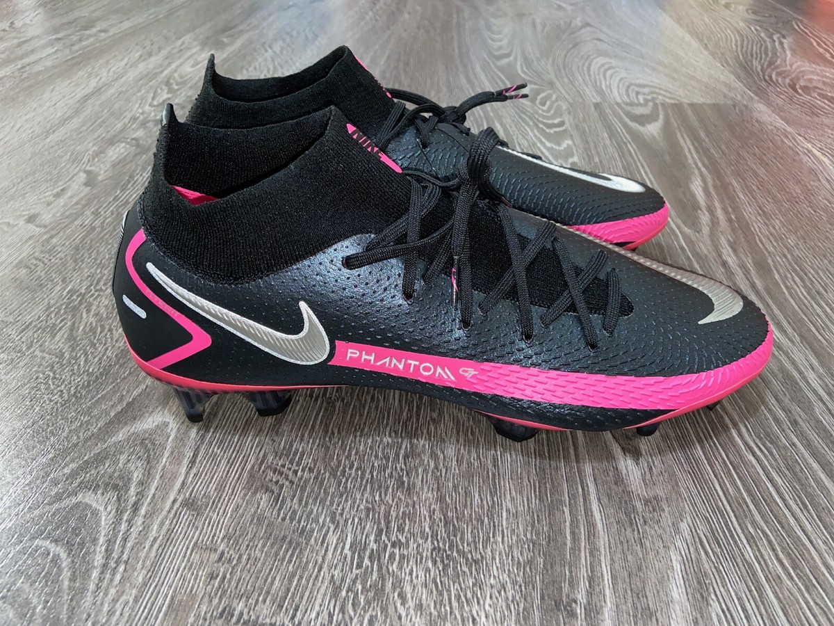 Nike サッカーシューズ ファントムgt収納バッグ付き NIKE ナイキ ファントムGT アカデミー HG ジュニア(ブラック