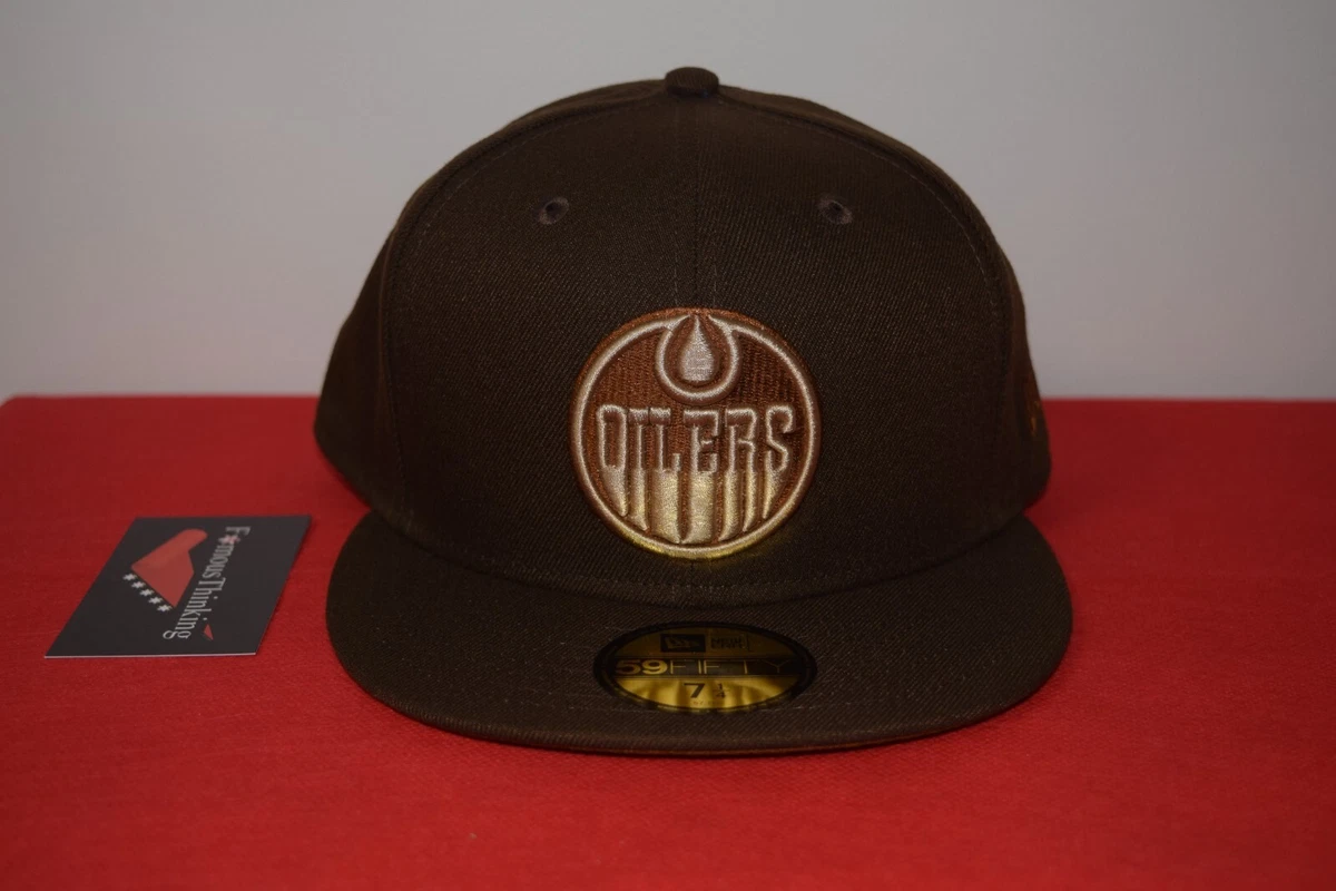 Oilers fitted on sale hat