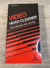 Realistic Video Head Cleaner For VHS Players and Recorders Dry System