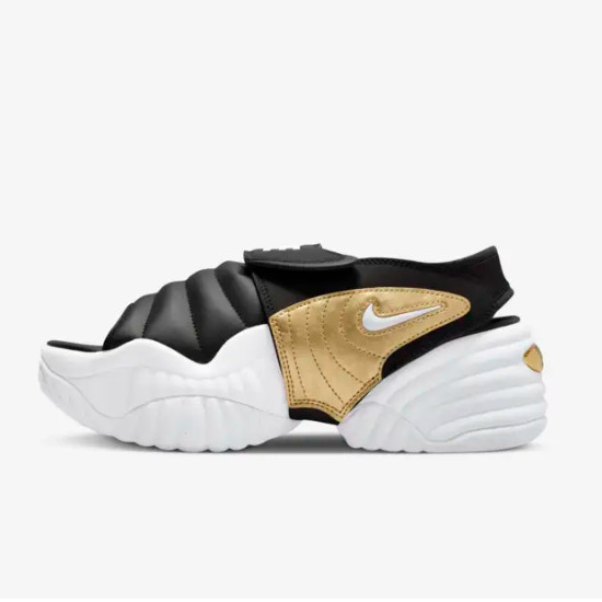 Женские босоножки Nike Adjust Force Черно-белые (DV2136-001) Доставлены в кратчайшие сроки