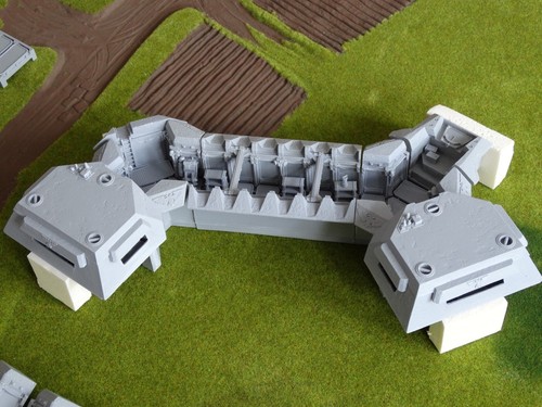 Forgeworld scenery terrain riesenmenge trench system + Bunker + Zubehör oop rare - Bild 3 von 9