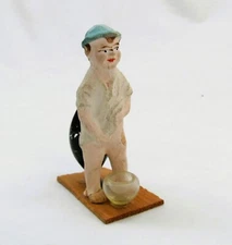 1930s Novelty Gag Johnson Smith magic store Bubbler Germany antique peeing boy