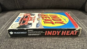 Danny Sullivans Indy Heat Nintendo NES ~ In Original Box w Registration Card!