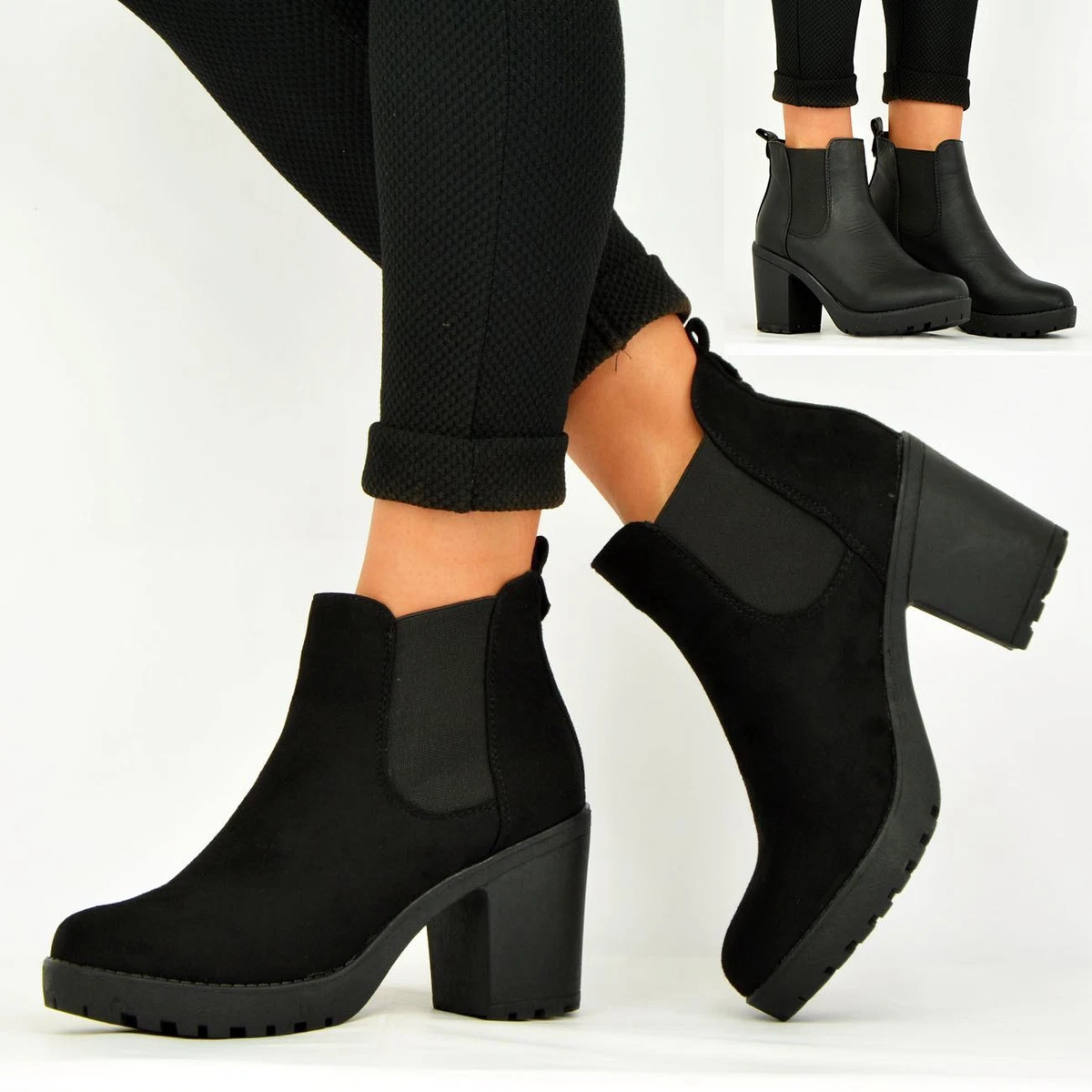 Black ankle shoes clearance ladies