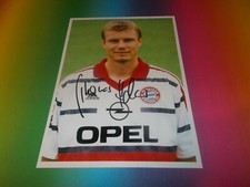Thomas Helmer Bayern Munich signed autograph on 20x28 photo in person