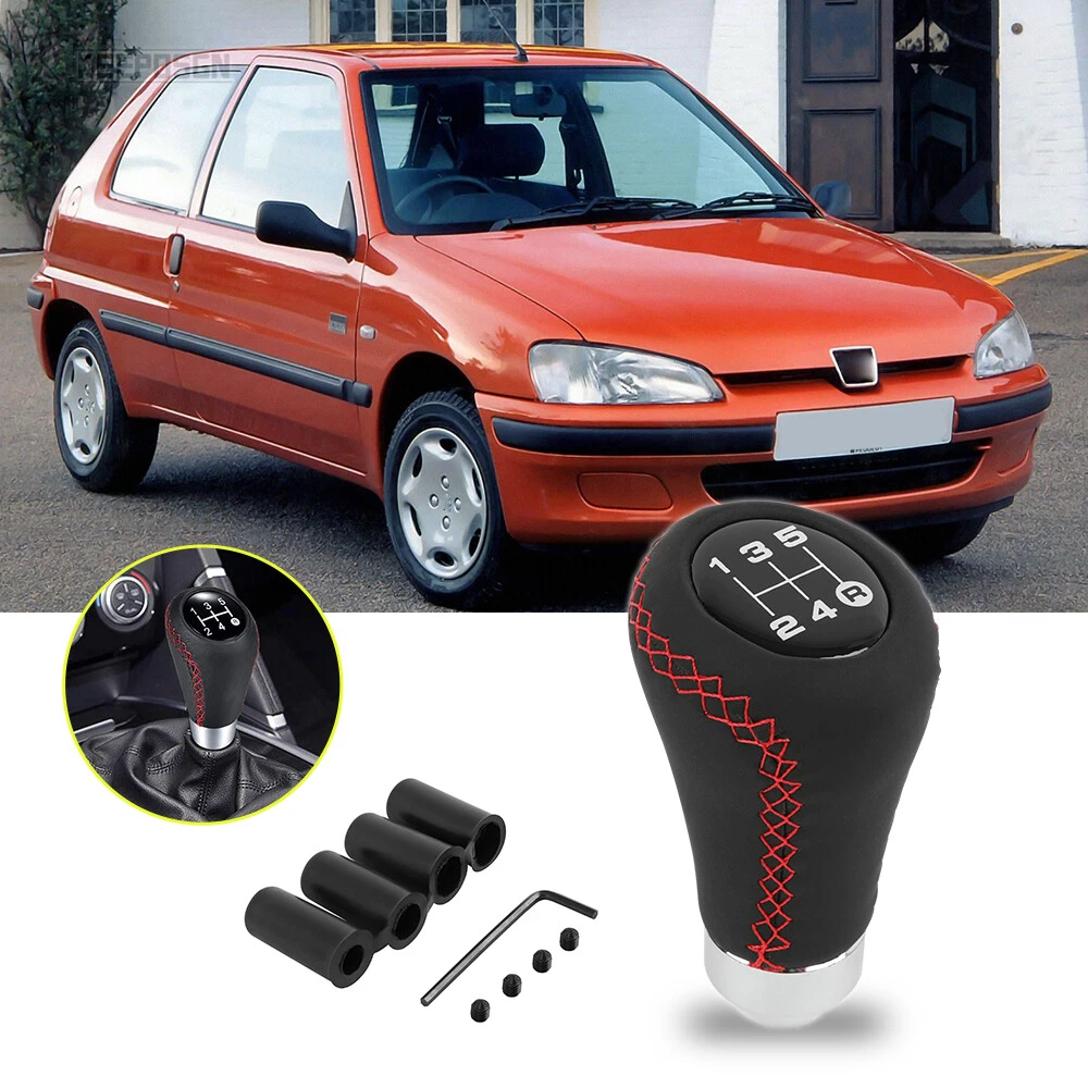 I.L. Set Gear/Handbrake Lever Gaitor, Alcantara Red Stiching Mk4 5