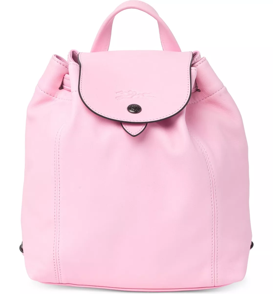 Longchamp Le Pliage Cuir Mini XS Leather Backpack ~NWT~ Blush