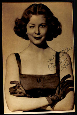 Arlene Dahl Original  Signiert 17x26,5 ## G 10210