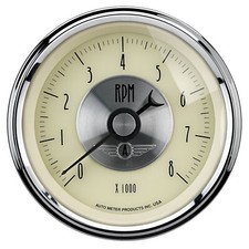 Autometer 2097 Prestige Antique Ivory Tachometer 3 38 0-8000 Rpm Autometer 2097 Prestige Antique Ivory Tachometer 3 38 0-8000 Rpm