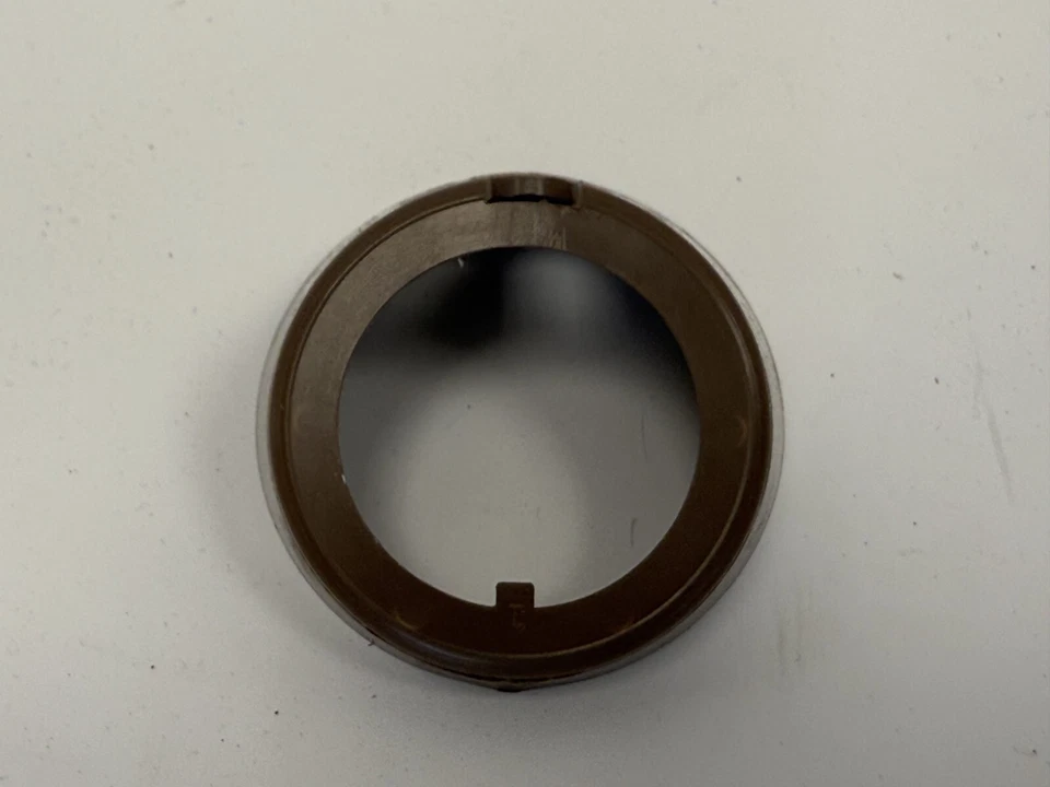 1969 Chrysler 300 New Yorker Dark Tan Ignition & Starter Bezel 4523ET8 NOS - Image 3 of 4