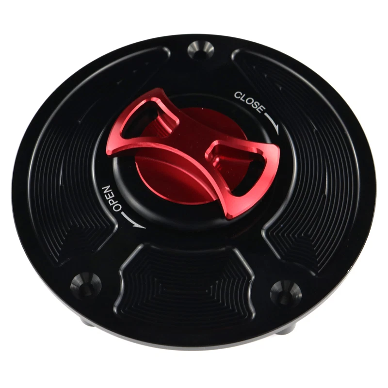CNC Gas Fuel Tank Cap Cover Fit For Honda CBR 600 F2 F3 F4 F4i — 第 4/4 张图片