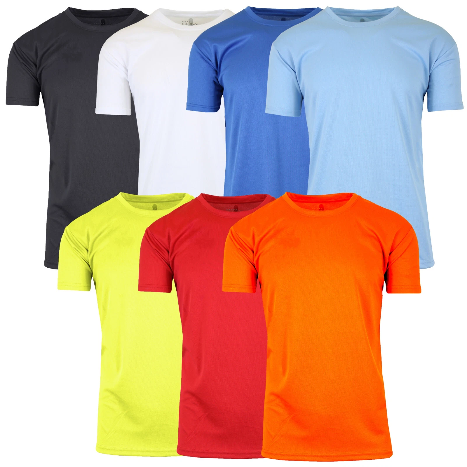Mens Moisture Wicking Crew Neck T-Shirt TAGLESS ( Size: S-2XL ) 5 PACK FREE SHIP
Opens in a new wind