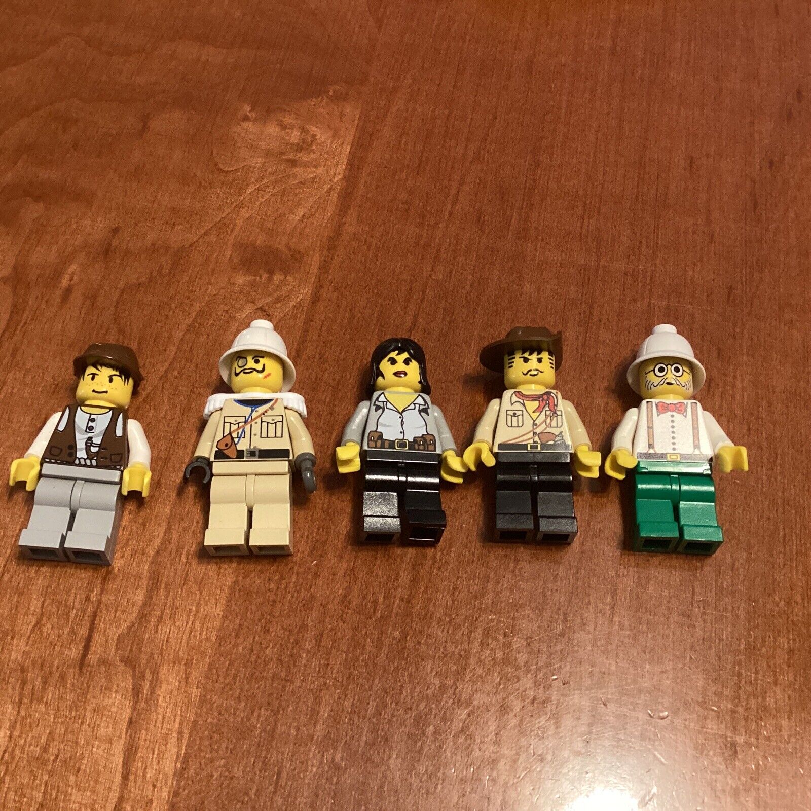 Lego Minifigures From 5975 Johnny Thunder, Charles Lightning, Baron VonBarron