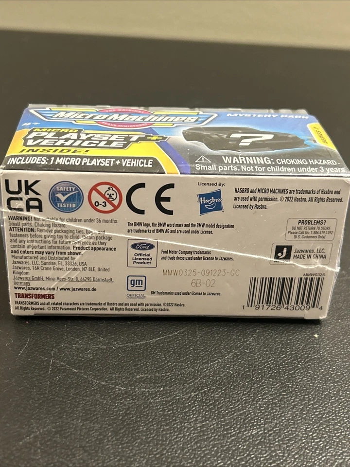 Micro Machines  transformers Mystery Pack SERIES 2, 6B-02 Ford F150 GOLD CHASE - Image 3 of 3