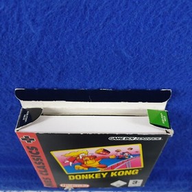 gba DONKEY KONG NES Classics Boxed With Manual Game Boy Advance PAL REGION FREE