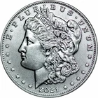 2021-D Morgan Silver Dollar Centennial Uncirculated Coin .999 Fine Silver