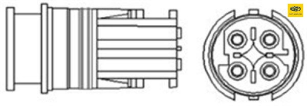 Magneti Marelli 466016355123 Lambdasonde Lamdasonde FüR BMW-image