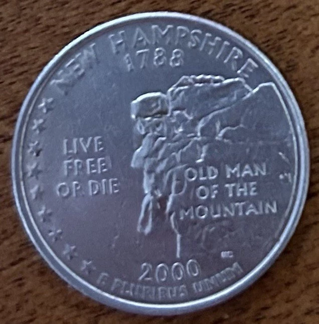 2000 New Hampshire 1788 Quarter Dollar Uncertified CIRCULATED GREAT COLLECTION - Image 3 of 4