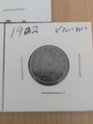 Starter  Collection  Mix Lot of  3 1934 Buffalo, 1902 V Nickel,1905 Indian Cent