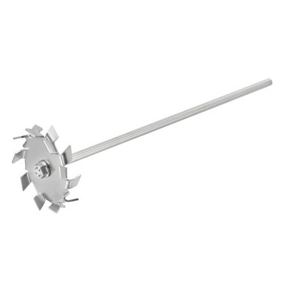 304 Stainless Steel Rod 11.81'' Length with 3.15'' ID Dispersion Disc