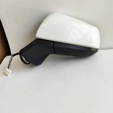 Left Driver Side Mirror Heated Blind Spot For Toyota Sienna 2021-2023 White
