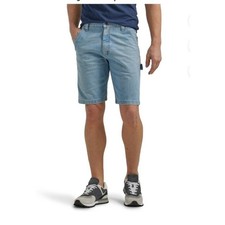 Wrangler Denim Carpenter Shorts Big Mens 42 Light Wash Antique Indigo NWT