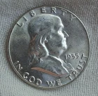 1955 P Silver Half Dollar Bugs Bunny UNC