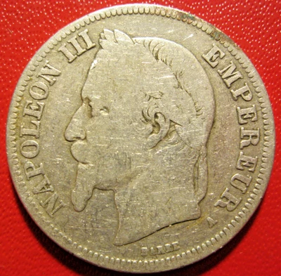 France. 2 Francs Napoléon III. 1867 A. B/B+ - Photo 1/2