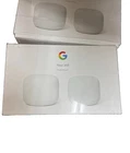 Google Nest Wifi Mesh System 2-Pack Snow Router & Point with Google Assistant