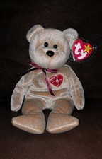  MINT CONDITION Rare ty beanie baby 1999 signature bear, well loved.