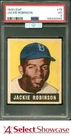 1948 LEAF #79 JACKIE ROBINSON RC DODGERS HOF 4SC ELITE MBA SILVER DIAMOND PSA 3