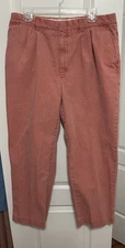 VTG Murray's Toggery Shop Men 35x28 Nantucket Reds Collection Chino Pants Pink