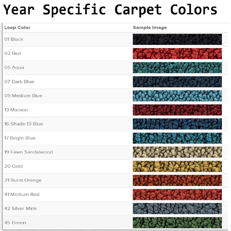 ACC 1965-1970 Buick Wildcat Buick щит логотип 4шт петля коврики - Изображение 3 из 4