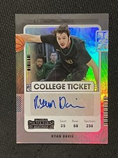 RYAN DAVIS 2022-23 Chronicles Contenders COLLEGE Ticket AUTO HOLO RC Autograph