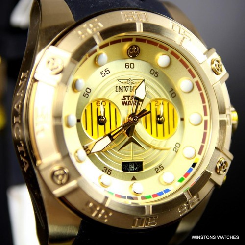 Invicta Star Wars C3PO Chronograph Gold 