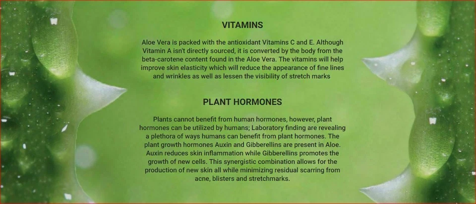 Aloe Vera Gel Pure Organic THE ONLY After-Microdermabrasion Moisturizer Lotion - Image 4 of 4