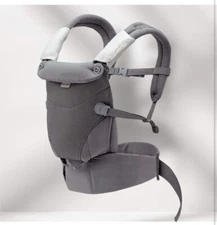 Bbpark Mesh Gray Baby Carrier Newborn to Toddler, Facing-in/Facing-Out sitting!!