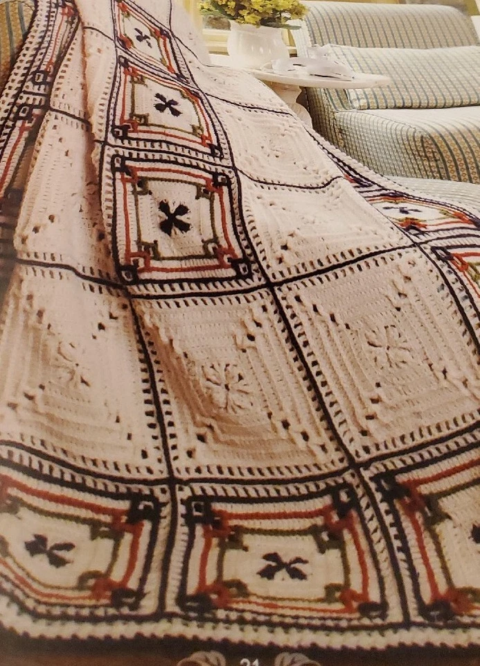 BK15 LAZER ARTES 2010, FOLHETO PADRÃO CROCHÊ TOQUES FLORAIS - Imagem 4 de 4