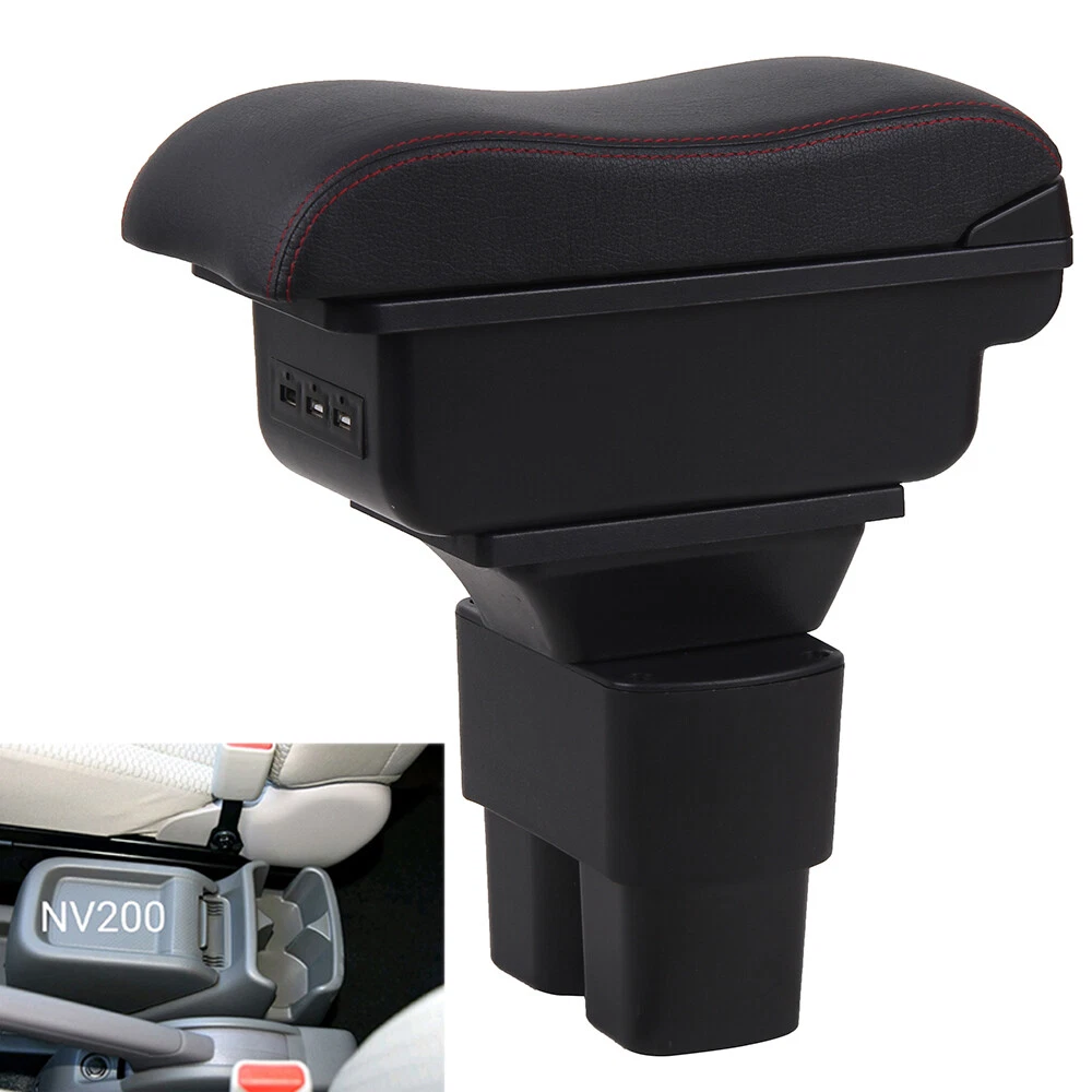 Armrest Box For Nissan NV200 2010-2017 Console Lid Center Storage Box Arm Rest - 第 1 张/共 12 张