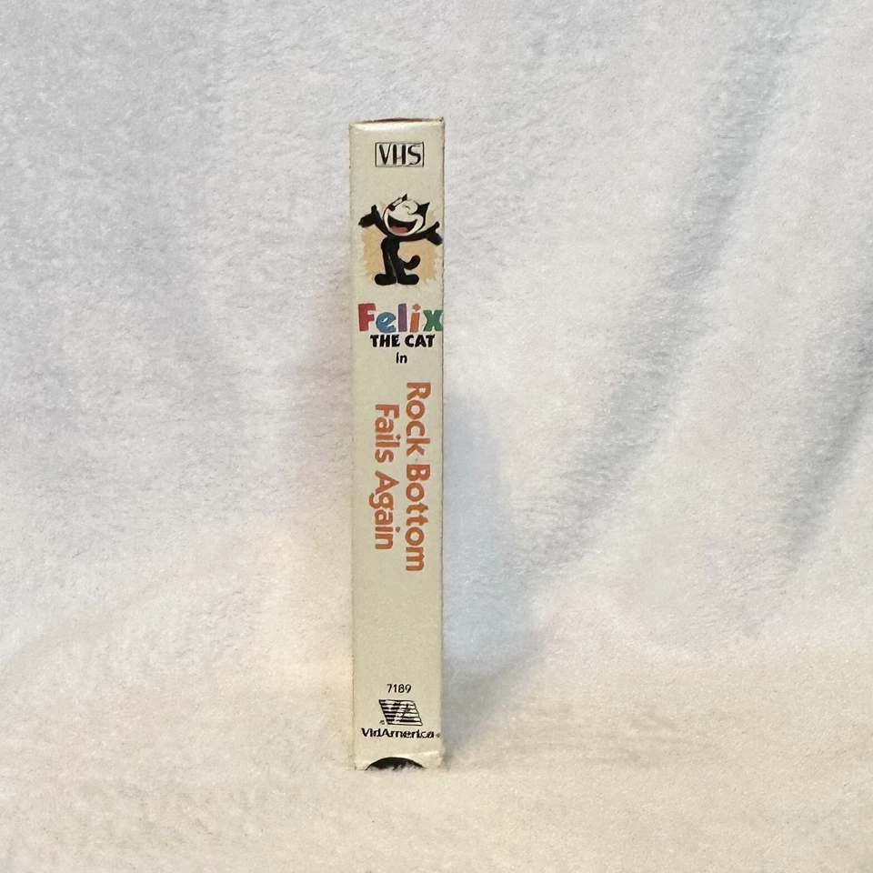 Felix The Cat: Rock Bottom Fails Again VHS 1989 Classic Cartoon Movie Film - Imagem 4 de 4