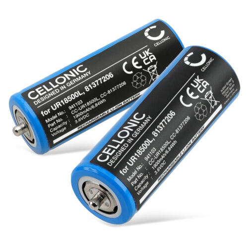 2x Batterie pour Braun Series 9 9340s Silk-épil 5 - 541 1900mAh  - Photo 1/7