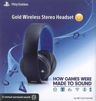 Playstation Gold Wireless Stereo Headset Playstation Gold Wireless Stereo Headset