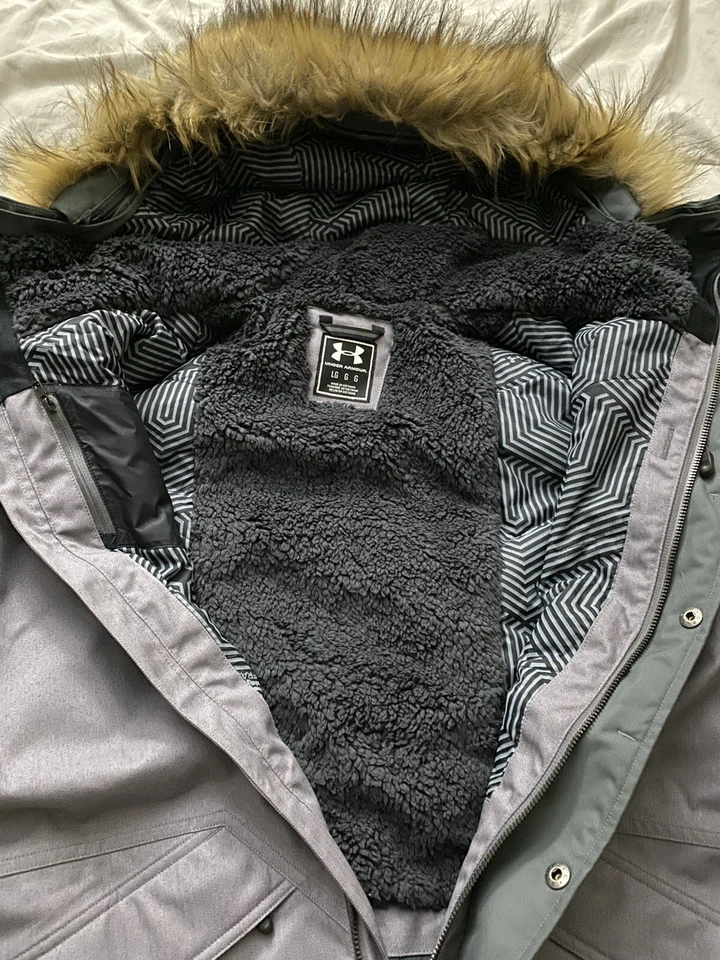 Parka Under Armour Para Hombres Grande UA STORM3 ColdGear Downtown Nueva con Etiquetas 1297018 Foto 2 de 4