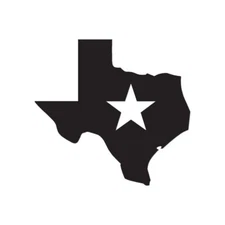 Texas Lone Star - Vinyl Decal Sticker - Multiple Color & Sizes - ebn680