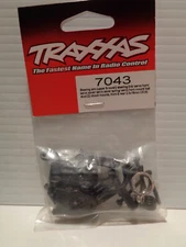 TRAXXAS 7043 STEERING ARM (UPPER & LOWER)/ STEERING LINK/ SERVO HORN & SAVER..