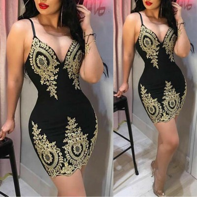 Vestidos De Fiesta Cortos De Moda Vestido De Mujer Casual Elegante Noche  Sexy | eBay