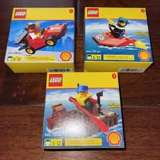 LEGO 2535 2536 2537 SHELL Oil promotional Sets 1998 - NEW