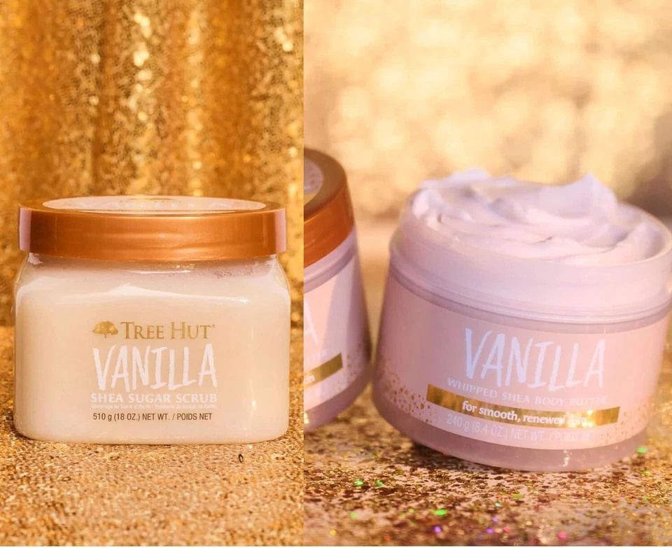 Tree Hut Vanilla Shea Sugar Scrub Bundled With Whipped Body Butter, 26.4oz - Image 4 of 4